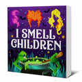 Hijie Halloween Wooden Sign I Smell Children Indoor Decor 5x5 Inches