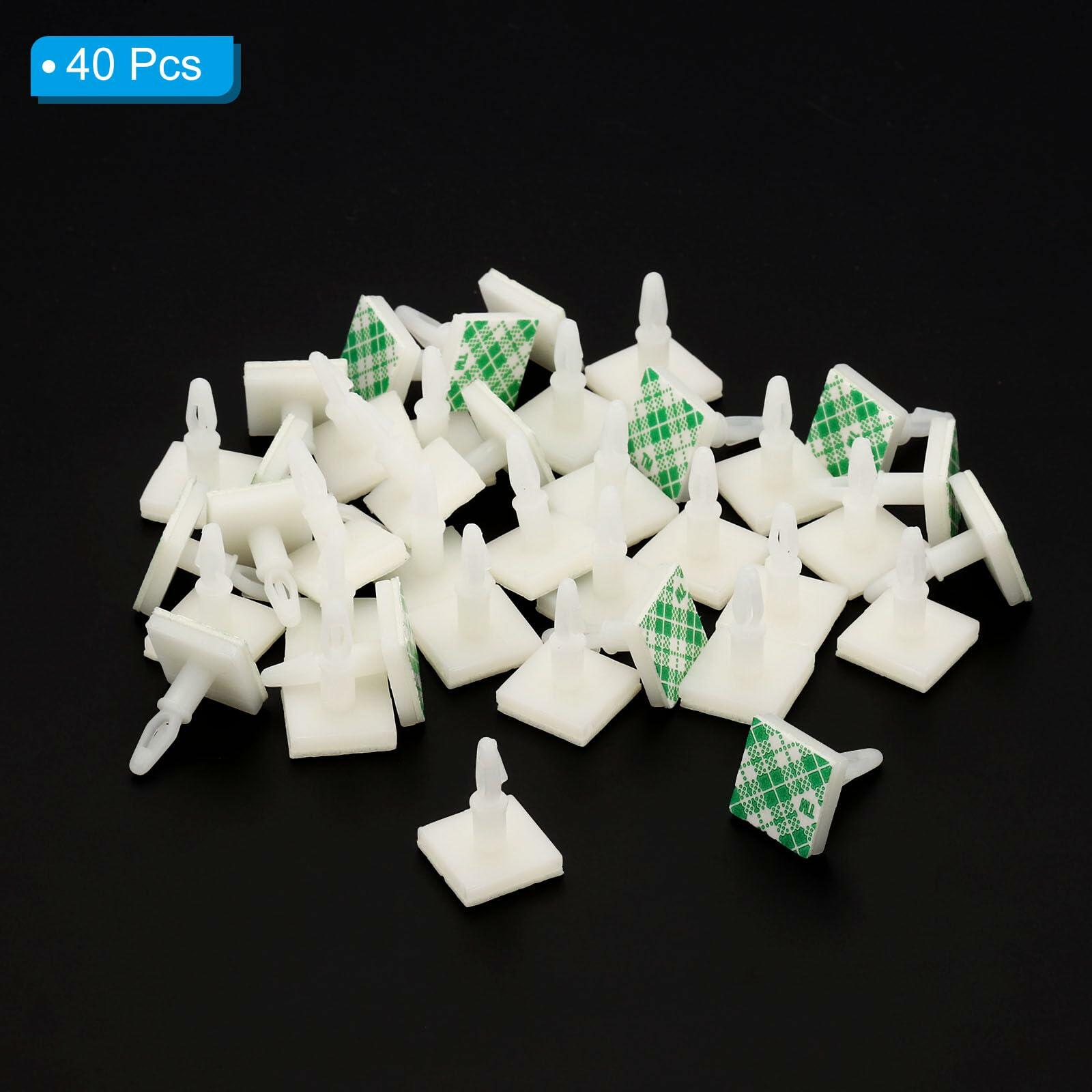 PATIKIL Sticky PCB Spacer Adhesive Standoffs 0.37" Height White 40 Pcs