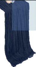 Showgeous 24 Pack Royal Blue Cheesecloth Table Runner 35x120in 10Ft