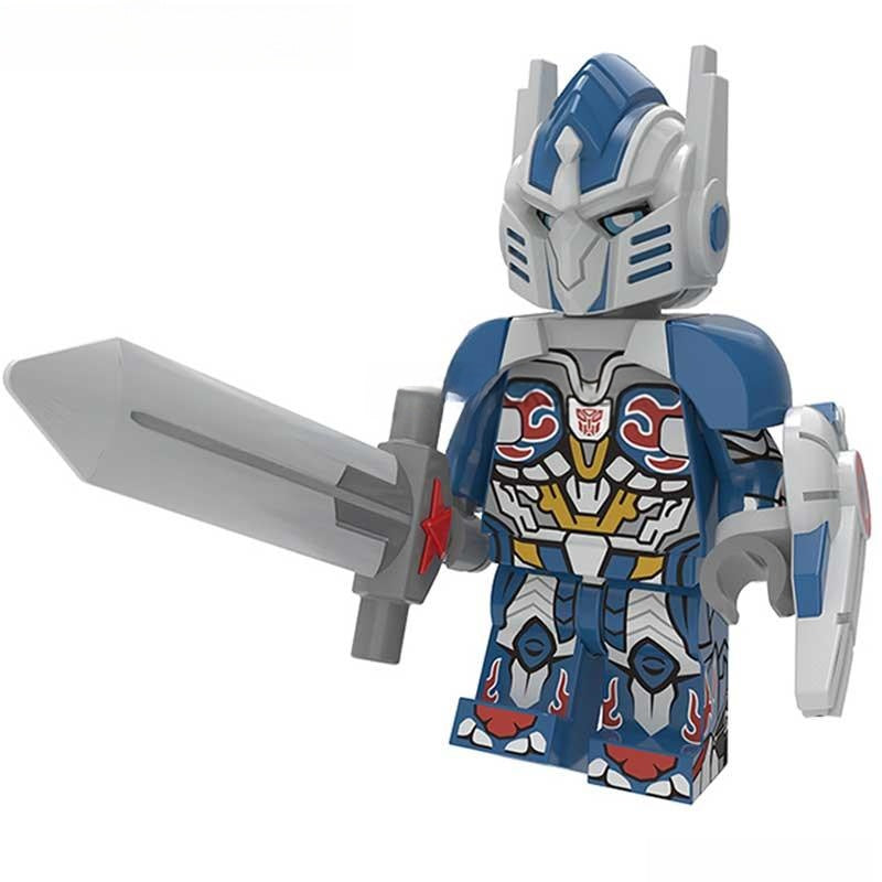 Optimus Prime Knight Transformers Minifigure Toy