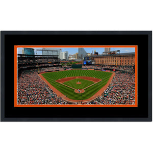Framed Oriole Park at Camden Yards Baltimore Orioles MLB 16x24 Baseball Photo Professionally Matted