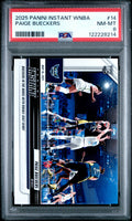Graded 2025 Panini Instant Paige Bueckers #14 Rookie RC Basketball Card PSA 8 Near Mint