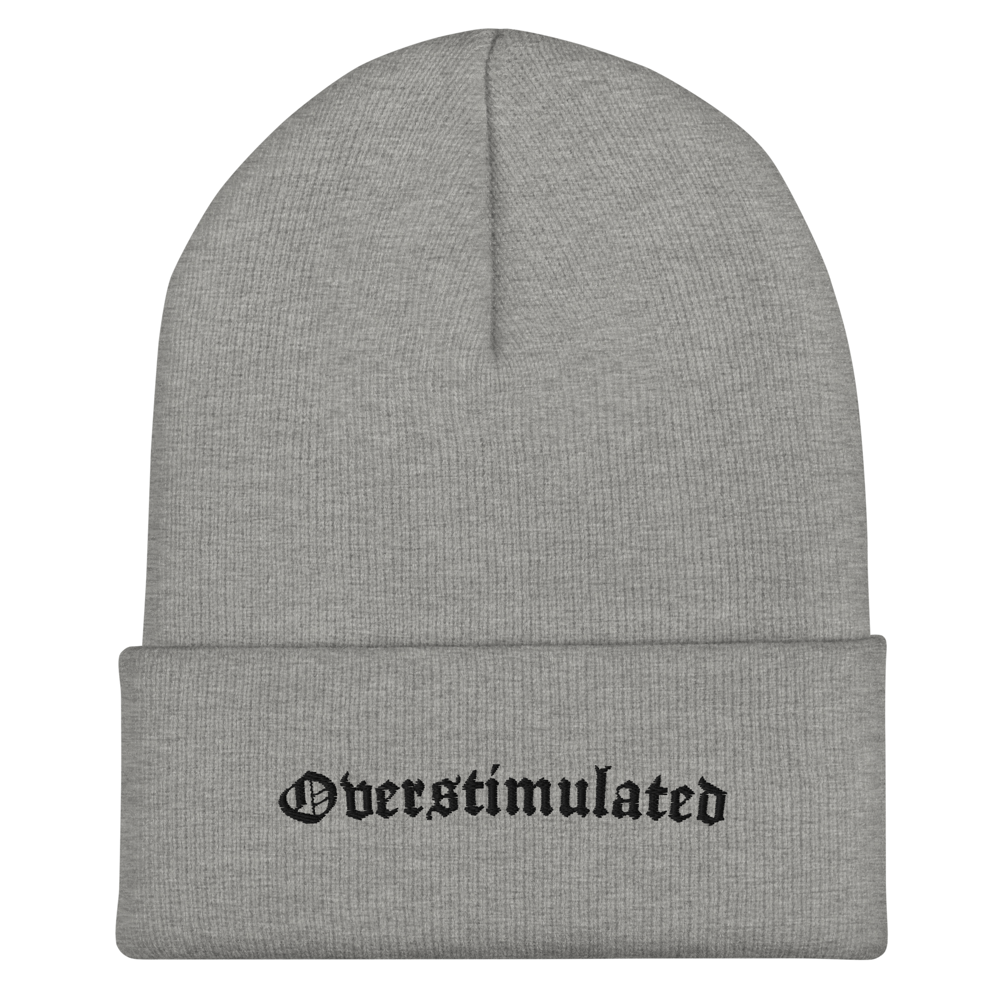 Overstimulated Cuffed Beanie