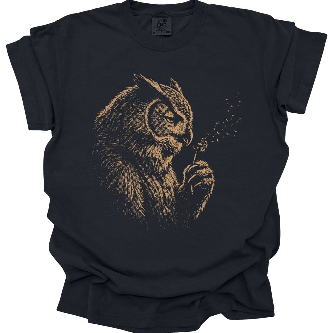 Owlbear Dandelion T-Shirt - Comfort Colors
