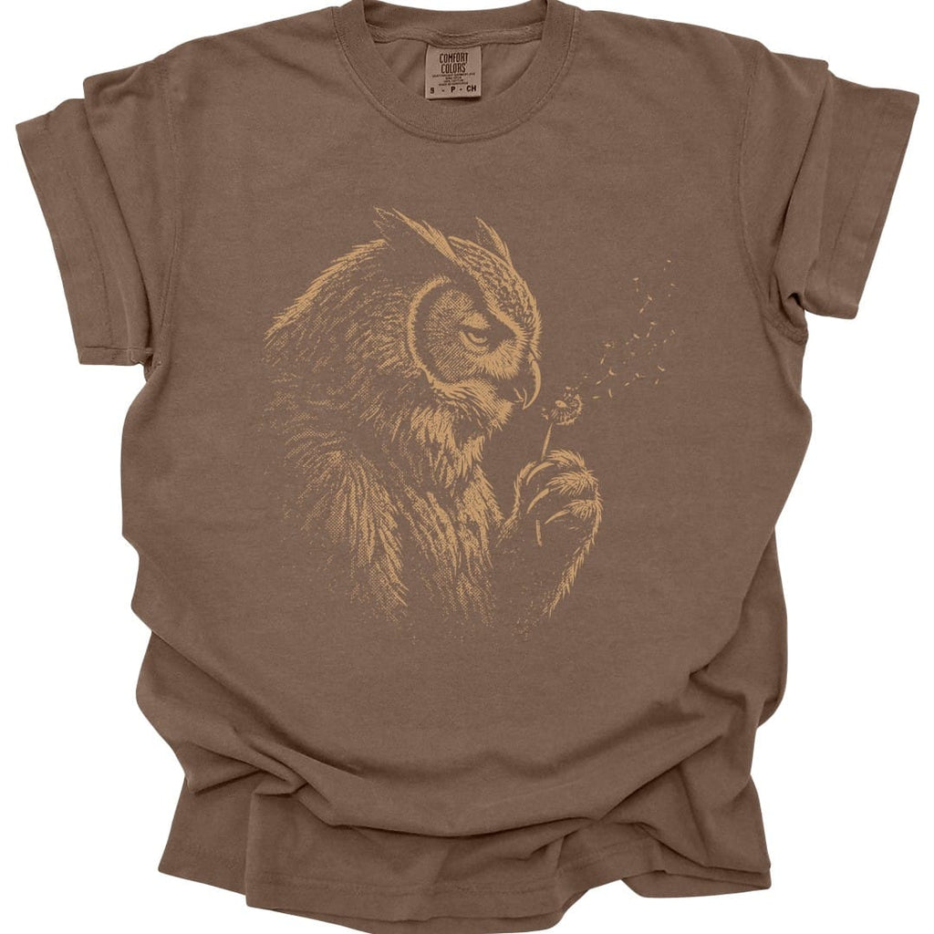 Owlbear Dandelion T-Shirt - Comfort Colors