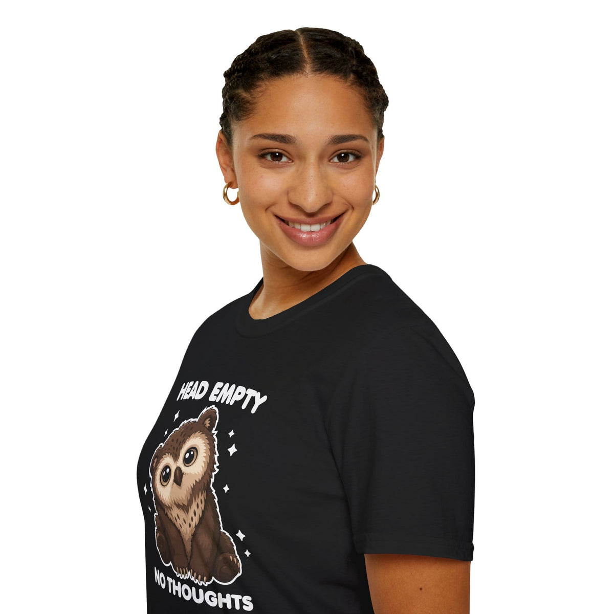 Owlbear Head Empty No Thoughts T-Shirt