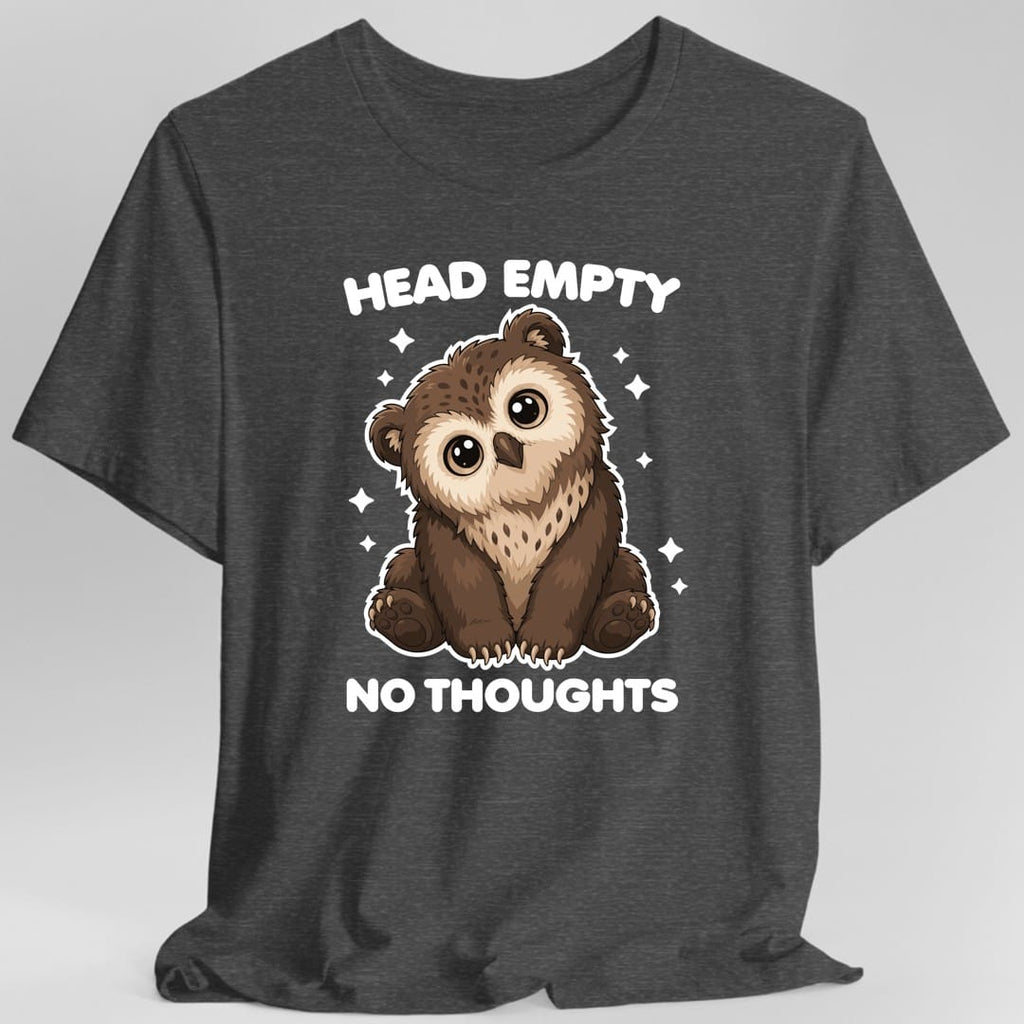 Owlbear Head Empty No Thoughts T-Shirt