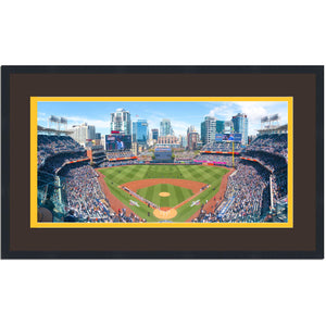 Framed Petco Park San Diego Padres MLB 16x24 Baseball Photo Professionally Matted