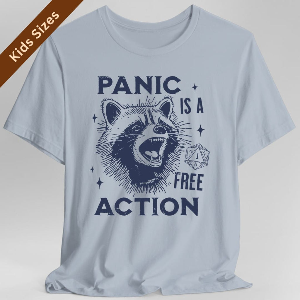 Panic Is A Free Action Kids T-Shirt