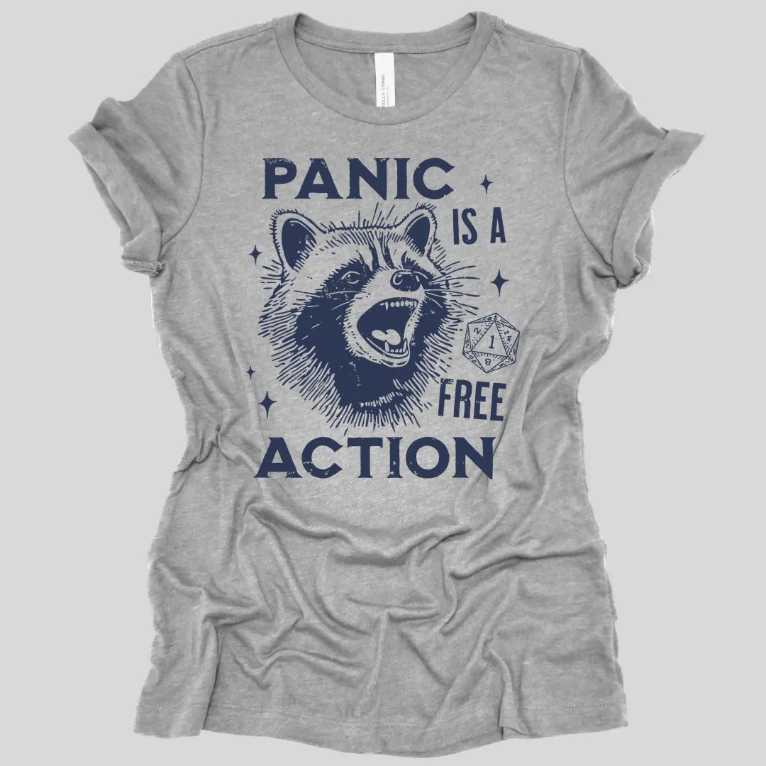 Panic Is A Free Action Women's T-shirt