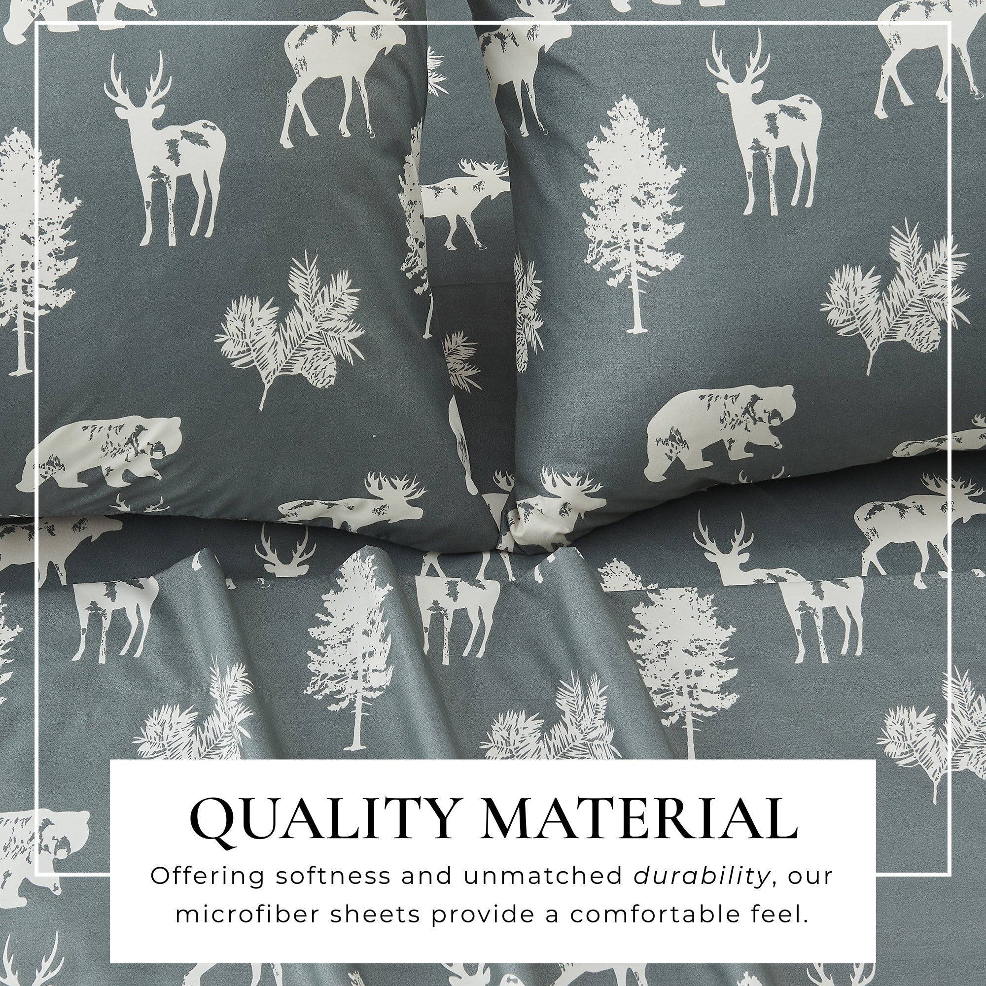 Lodge Printed Sheet Set - Mountain Ridge Collection