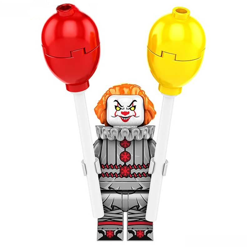 Pennywise Stephen King's IT Lego Minifigures Custom Horror Toys 5