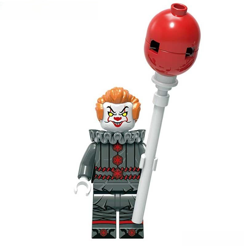 Pennywise Stephen King's IT 2017 Lego Minifigures Custom Horror Toys 4