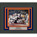 Framed Autographed/Signed William Perry Chicago Bears 8x10 Football Photo JSA COA