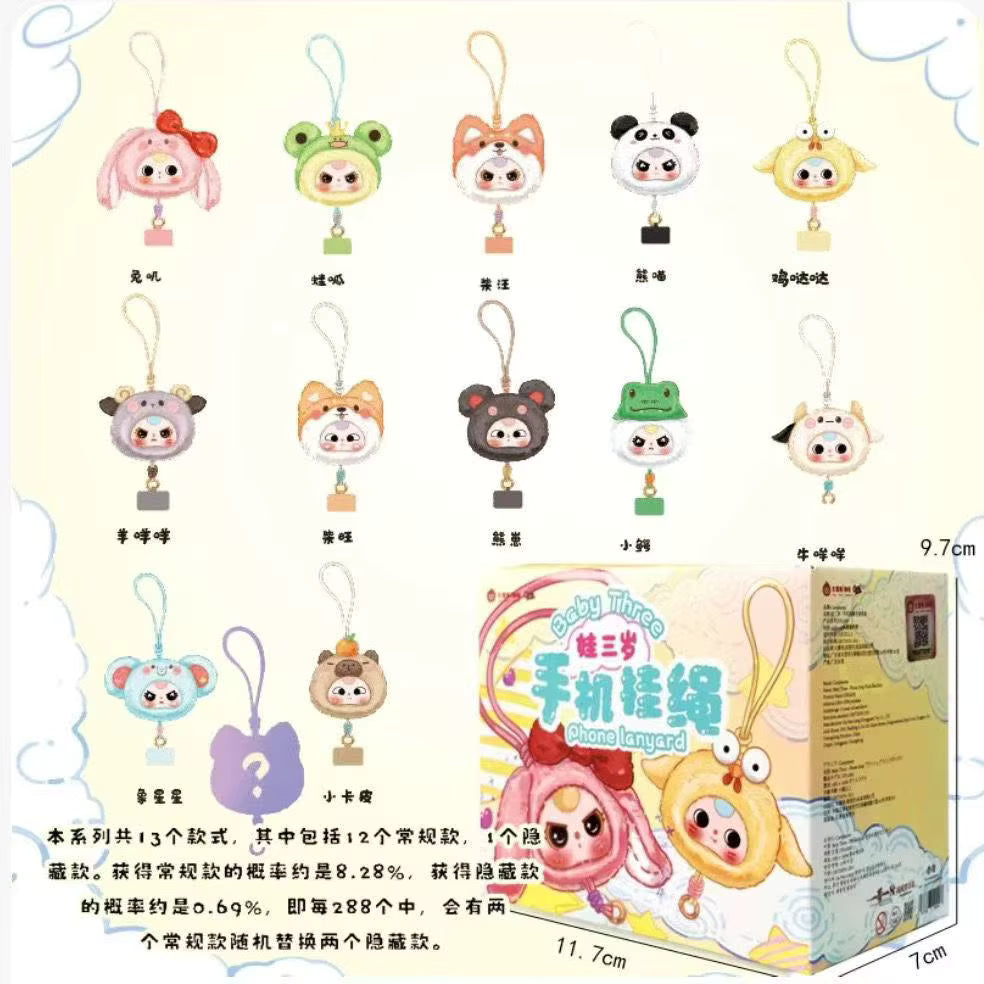 Baby Three Phone Lanyard