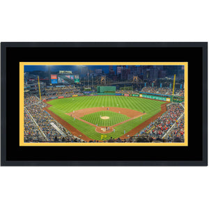 Framed PNC Park Pittsburgh Pirates MLB 16x24 Baseball Photo Professionally Matted