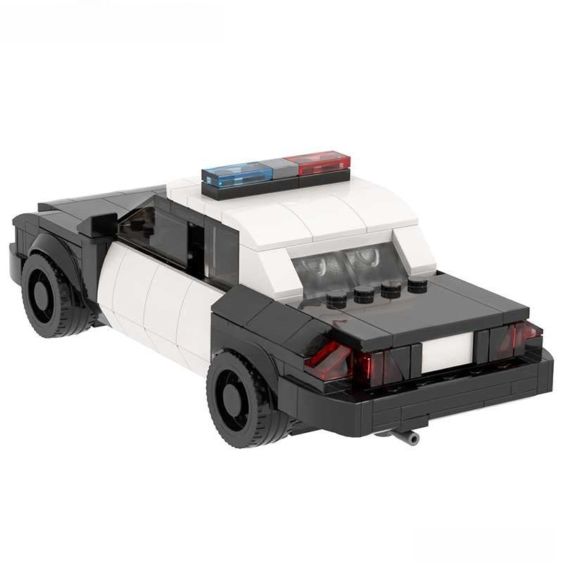 Police Squad Car 293 piece Minifigure Toy