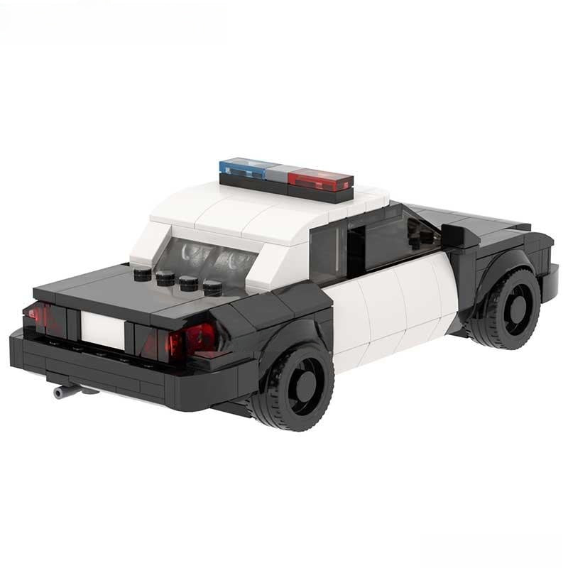 Police Squad Car 293 piece Minifigure Toy