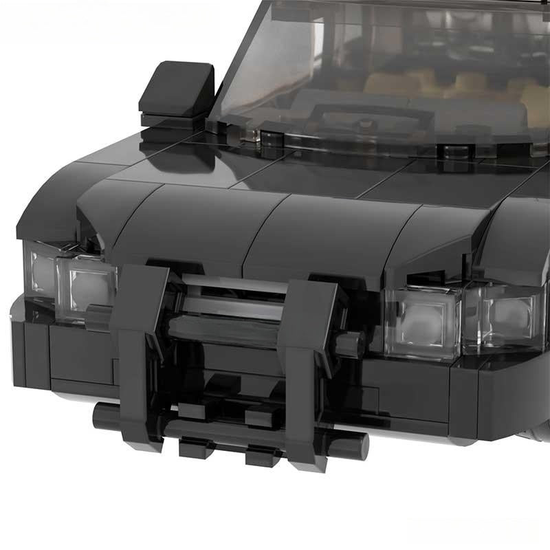 Police Squad Car 293 piece Minifigure Toy