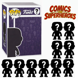 Pack of 10 Surprise Mystery Comics & Superheroes Funko Pop! Randomly Selected