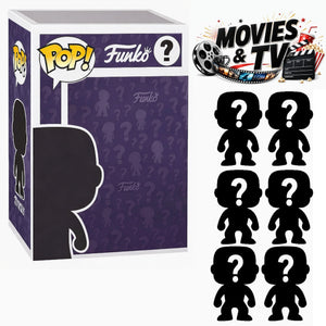 Set of 6 Surprise Mystery Movies & TV Funko Pop! Randomly Selected