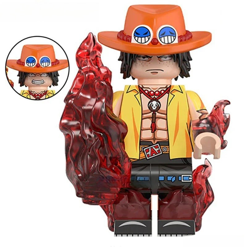 Portgas D Ace from ONE PIECE Anime Minifigure Toy 2