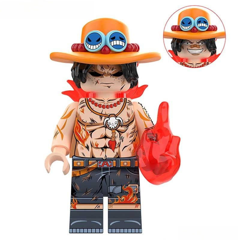 Portgas D Ace from ONE PIECE Anime Minifigure Toy 5