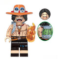 Portgas D Ace ONE PIECE Anime Minifigure Toy 1