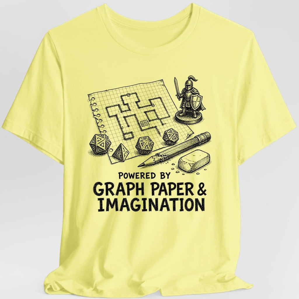 Powered By Graph Paper T-Shirt