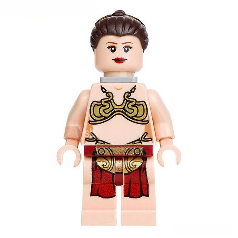 Princess Leia Slave Outfit from Return Of The Jedi | Lego Star wars Minifigures