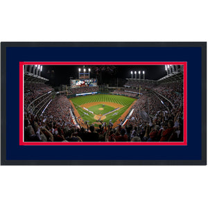 Framed Progressive Field Cleveland Guardians MLB 16x24 Baseball Photo Professionally Matted