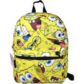 SpongeBob SquarePants 16 Inch All Over Print Nylon School Backpack