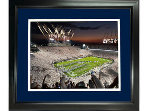 Framed Beaver Stadium (Happy Valley) Penn State 11"x14" NCAA Football Photo Professionally Matted