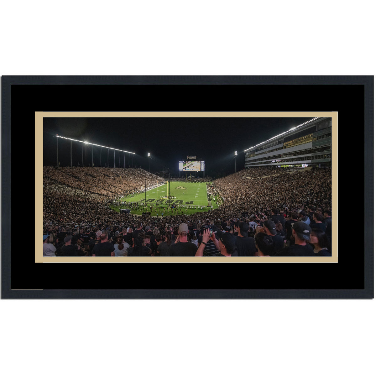 Framed Ross-Ade Stadium Purdue Boilermakers 16x24 NCAA Football Photo Professionally Matted