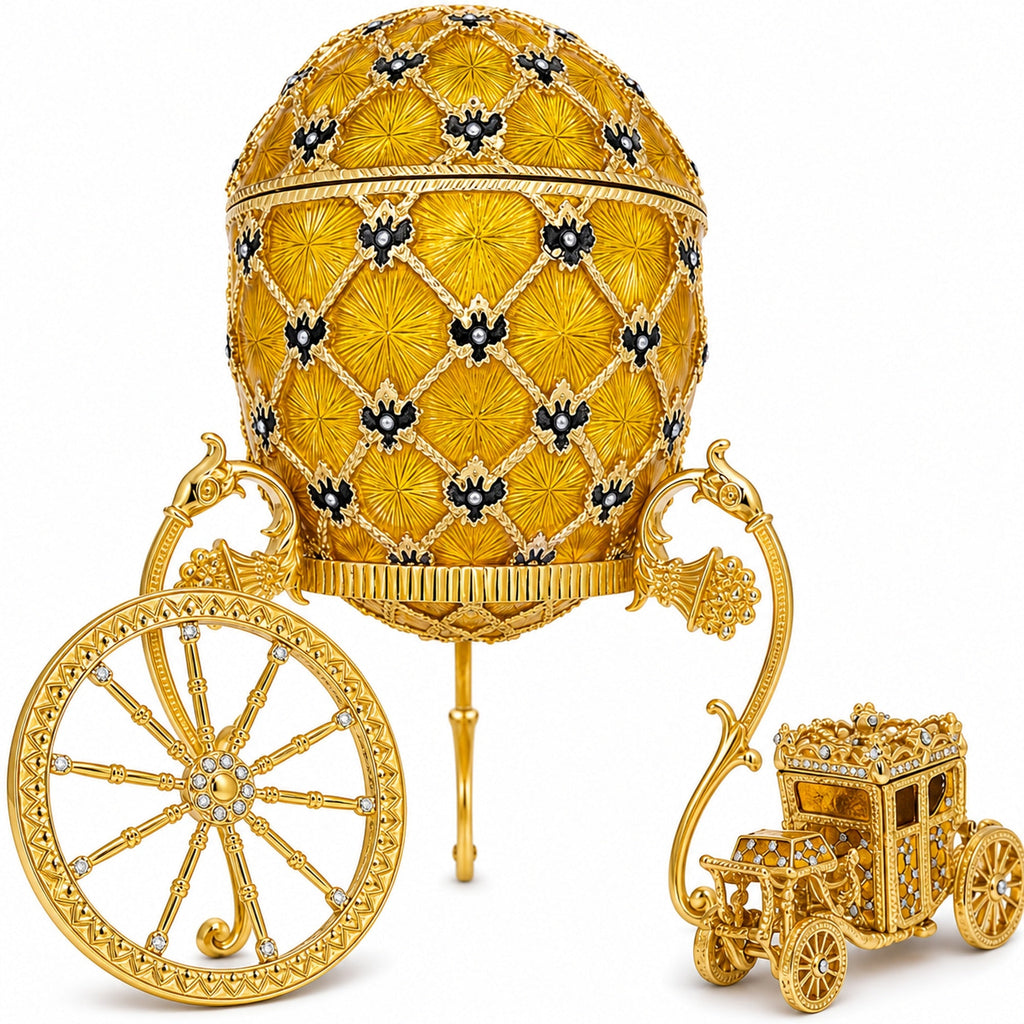 1897 Imperial Coronation Royal Easter Egg 7 Inches