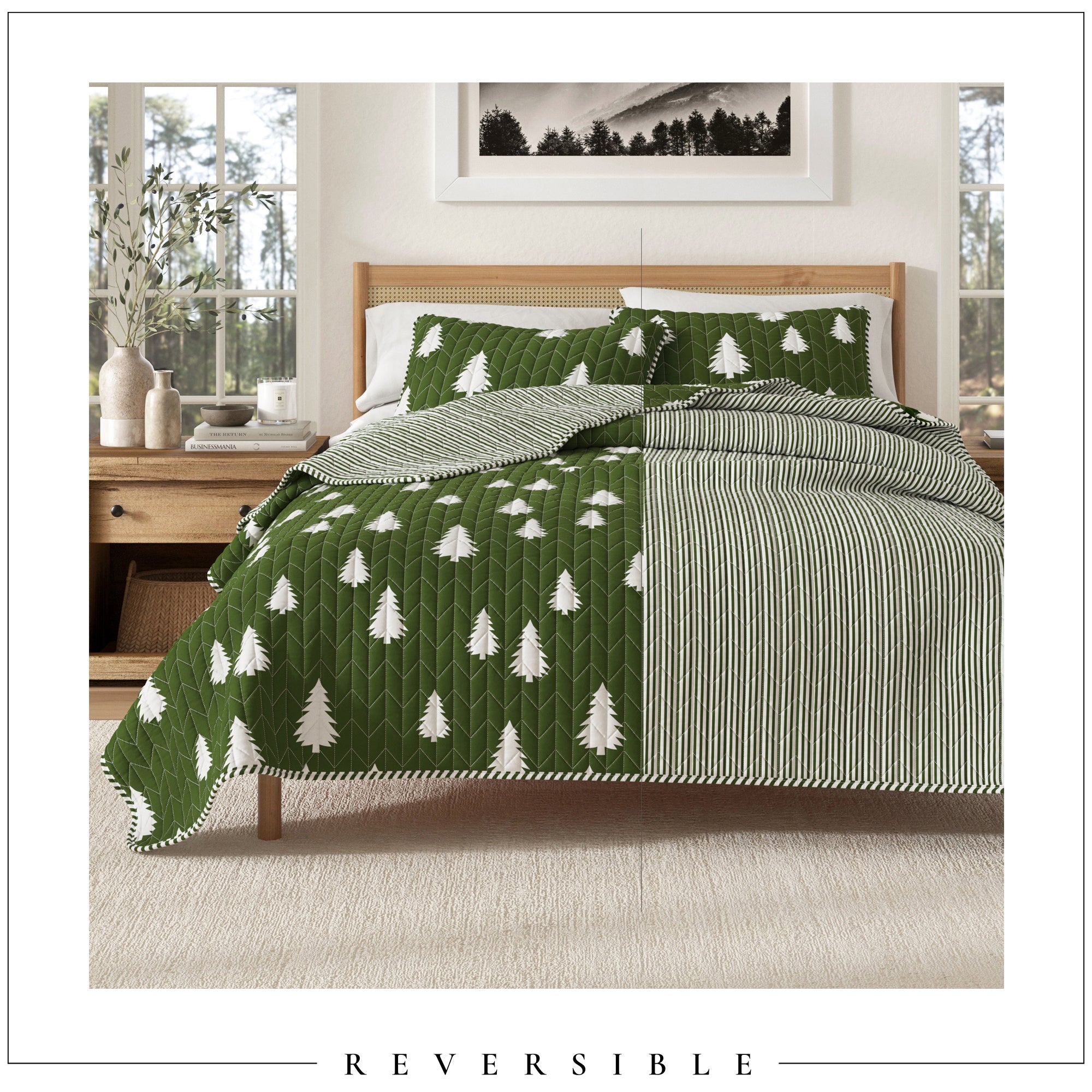 Lodge Printed Quilt - Arrowhead