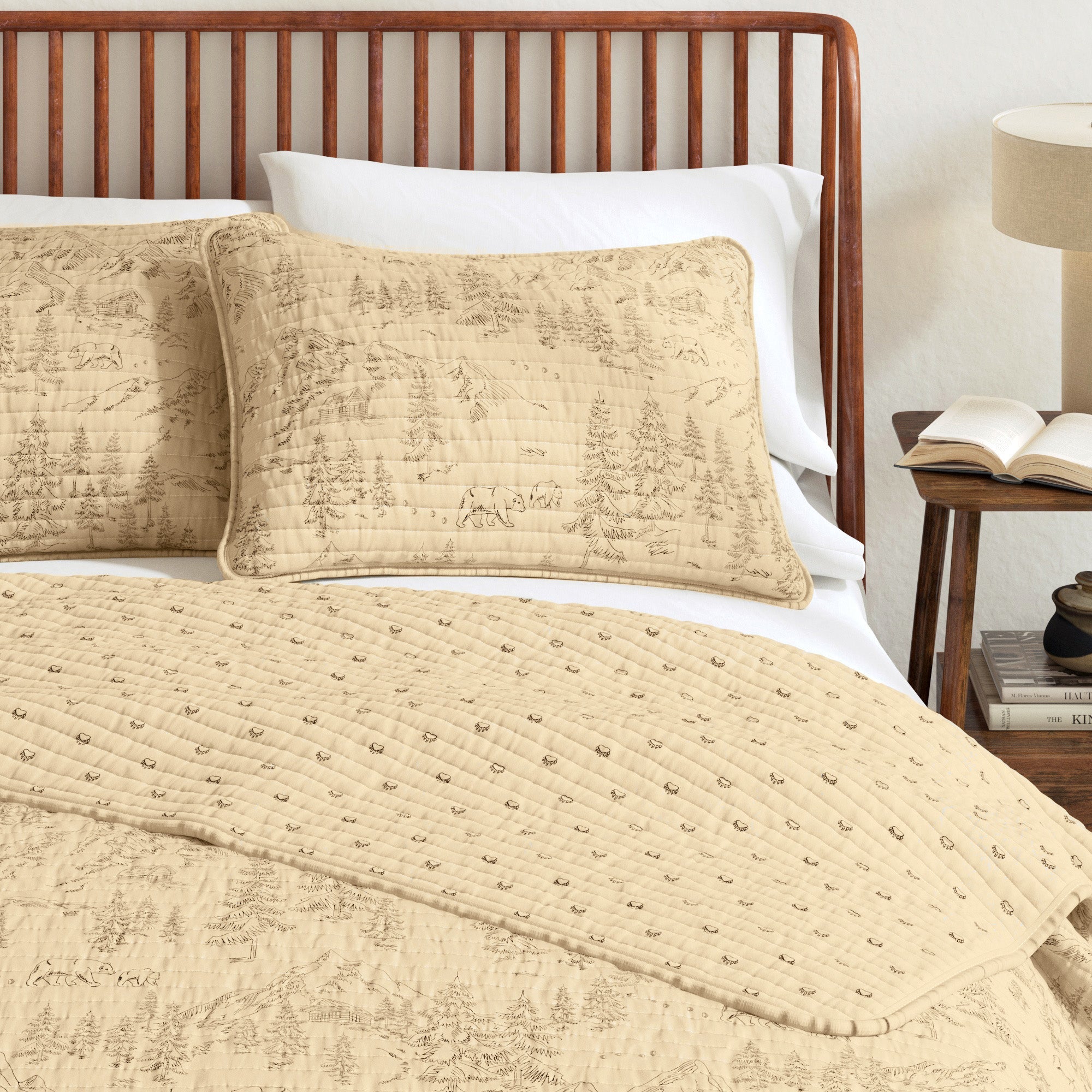 Lodge Printed Quilt - Moonlight Ridge