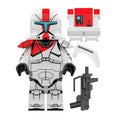 Red Clone Commando Star Wars Minifigure Toy
