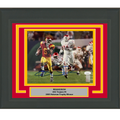 Framed Autographed/Signed Reggie Bush USC Trojans 8x10 College Football Photo JSA COA