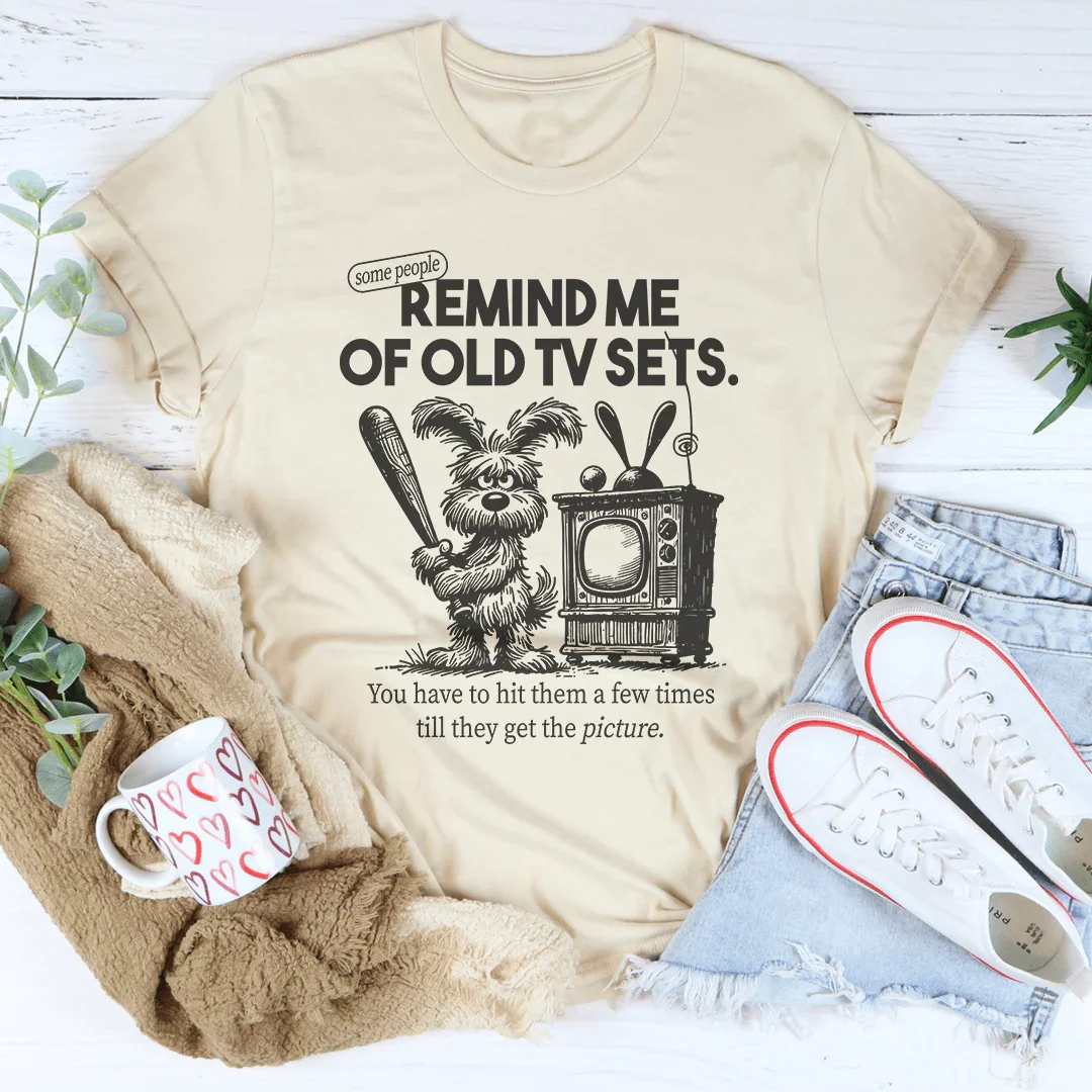 Remind Me Of Old Tv Sets Tee