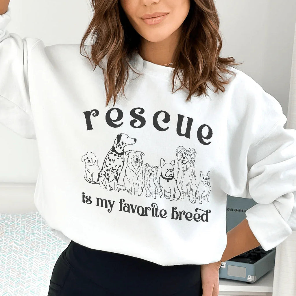 Rescue Is My Favorite Breed Tee