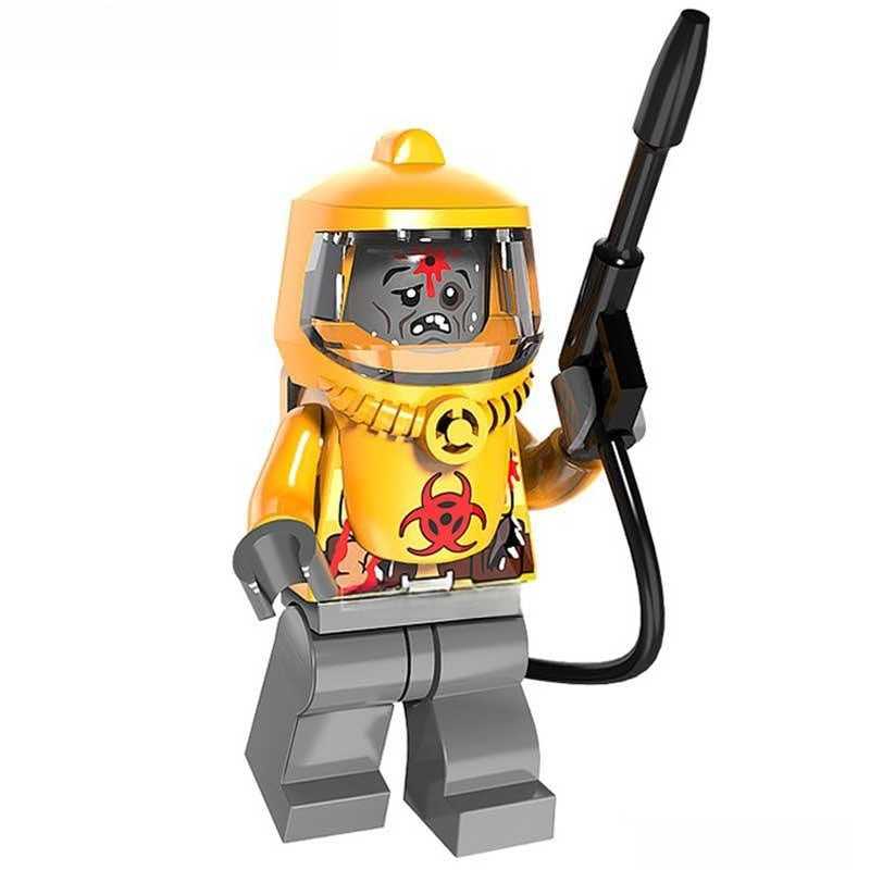 Resident Evil Hazmat Zombie Minifigure Toy NEW