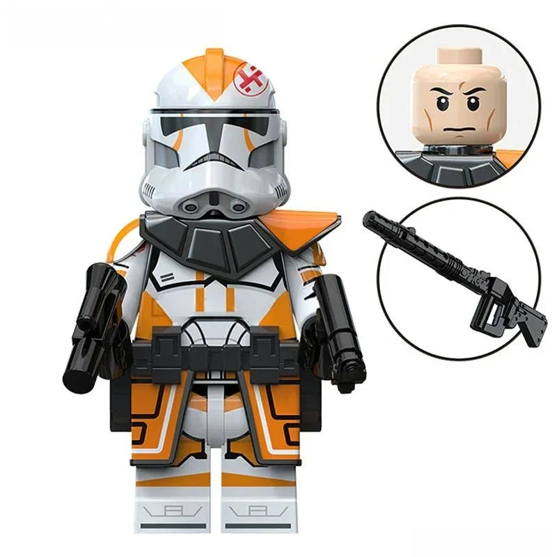 212th Battalion Clone Medic trooper Star Wars Minifigure Toy