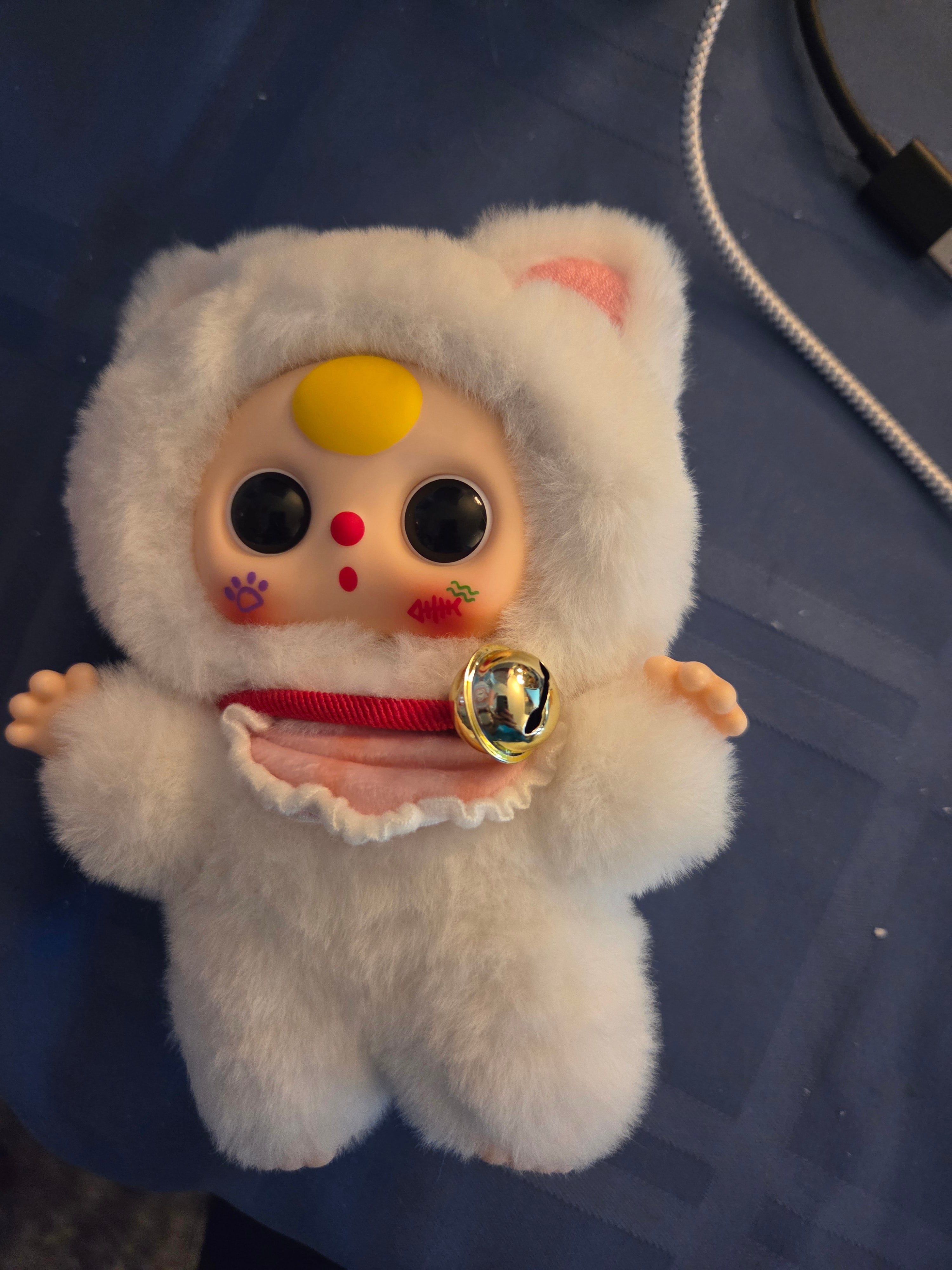 Baby Three Billionaire Cat Mystery Plush - Blind Box Toy