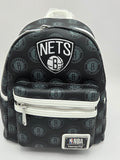 NBA Brooklyn Nets Logo Mini Backpack Loungefly