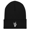 Rock On Skeleton Cuffed Beanie