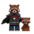 Rocket Raccoon Guardians of the Galaxy Minifigure Toy