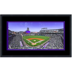 Framed Coors Field Colorado Rockies MLB 16x24 Baseball Photo Professionally Matted
