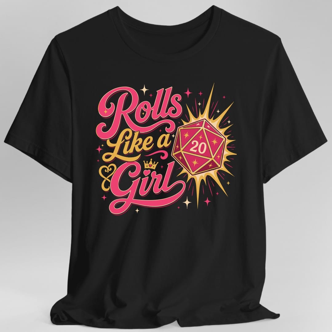 Rolls Like a Girl T-Shirt