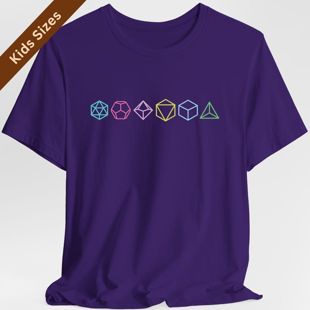 Row of Dice Kids T-Shirt